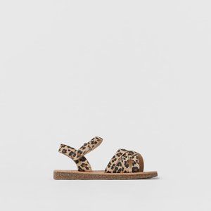 Zara Baby Animal Print Sandals - Size 9 - NWT